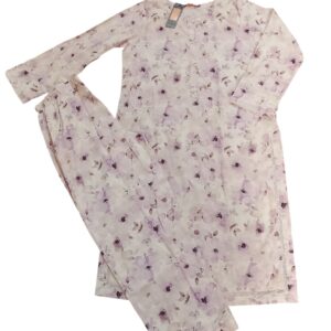 Zellbury 2-Piece Floral Printed Lawn Shirt & Trouser - Soft Lilac